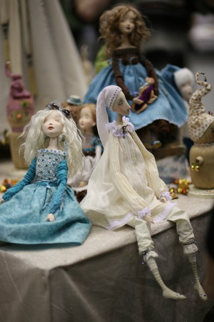Великолепие выставки "Искусство Куклы" 11 декабря 2015 г