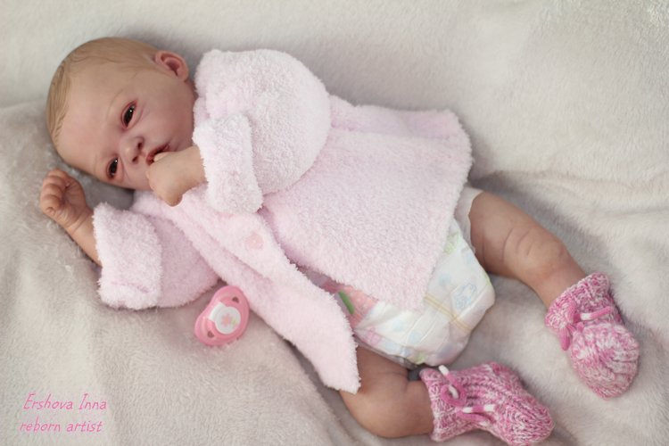 Кукла реборн Инны Ершовой Элоди. Reborn Elodie by Evelina Wosnjuk (фото 3)