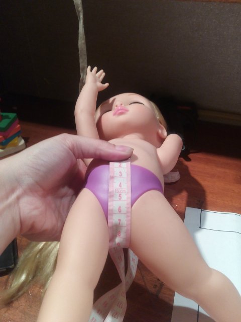 МК делаем выкройку трусов на куклу | Бэйбики МК делаем выкройку трусов на куклу