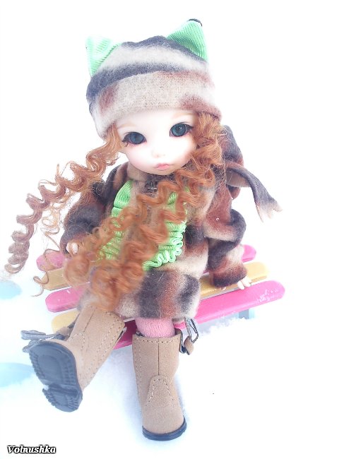 Зимние радости Манюши. BJD PukiFee Ante | Бэйбики Зимние радости Манюши. BJD PukiFee Ante (фото 8)