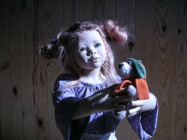 TIPPI - краса... русая коса, русалка из серии Atlantis от Annete Himstedt