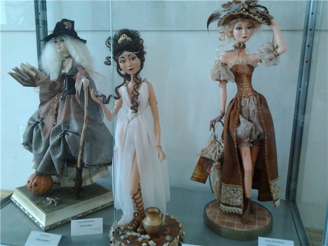 Выставка авторских кукол и медведей Тедди "Кукольный вернисаж" в Нижнем Новгороде 2012, часть 3