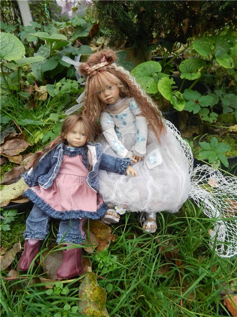 Мои крохотульки на природе. Клубные куколки от Аннет Химштед (фото 9)