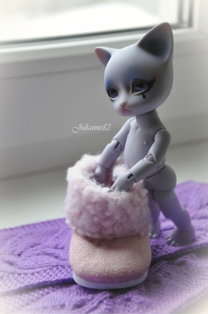 Фиолетовое настроение — Коллекции кукол BJD (БЖД): фото витрин