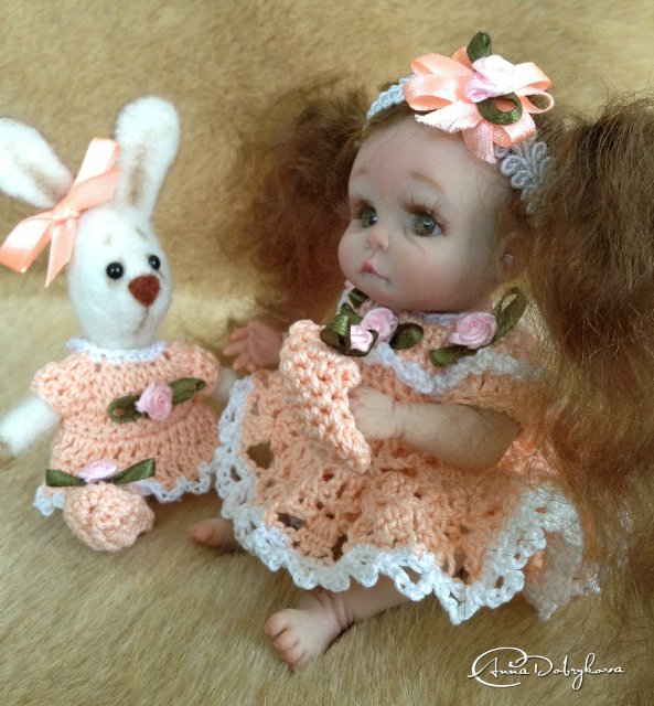 Лилюша. Авторская кукла Анны Добряковой