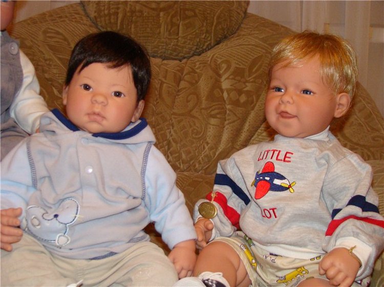 Как быстро деточки взрослеют - коллекционные куклы-мальчики от Ли Миддлтон (фото 7)