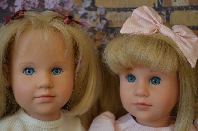 Двое из ларца одинаковы с лица. Куклы Darlene и Marie Gotz