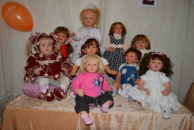 Мы побывали в гостях. Фото с выставки кукол на Тишинке - Moscow Fair 6.04.2014 (фото 2)