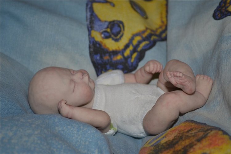 Малышок Артем, авторская кукла из пластики | Бэйбики Малышок Артем, авторская кукла из пластики