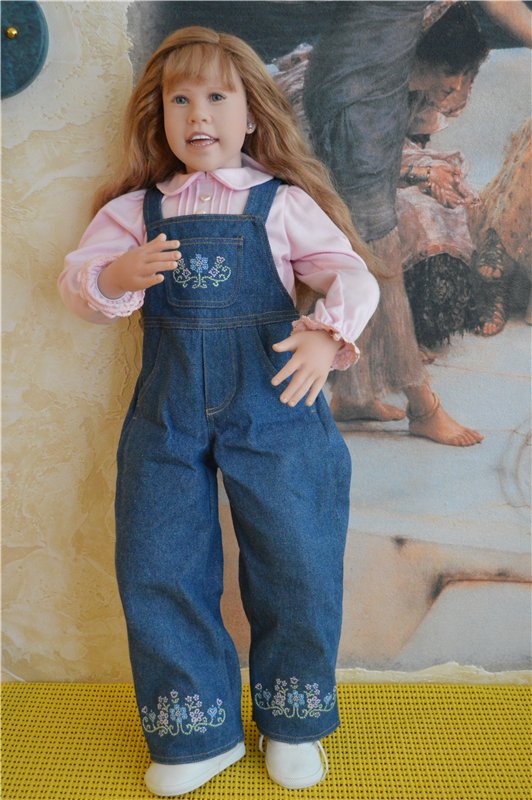 Хочу вам представить моих коллекционных кукол, которые живут в моем доме