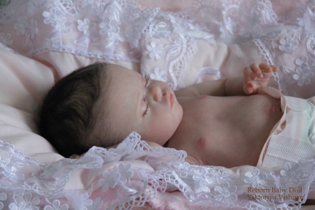 Моя лапушка Коко... Куколка реборн Виктории Вишни
