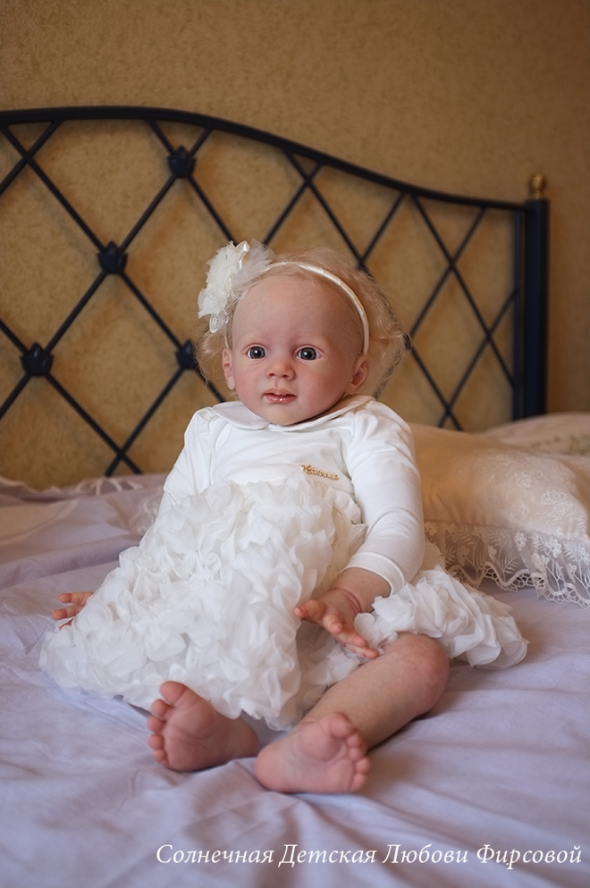 Малышка реборн Сесиль (Фридолин) от Любови Фирсовой (фото 3)