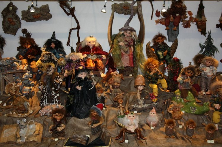 Осенняя выставка 2014 кукол и мишек Тедди в Голландии