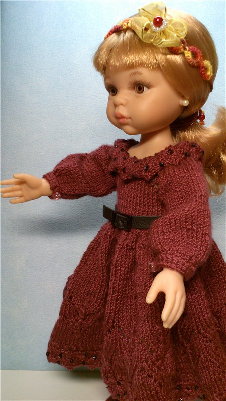 Просто платье для кукол Паола Рэйна (фото 7)