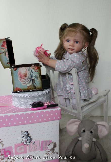 Фридолинка. Куклы реборн Елены Ядриной (фото 8)