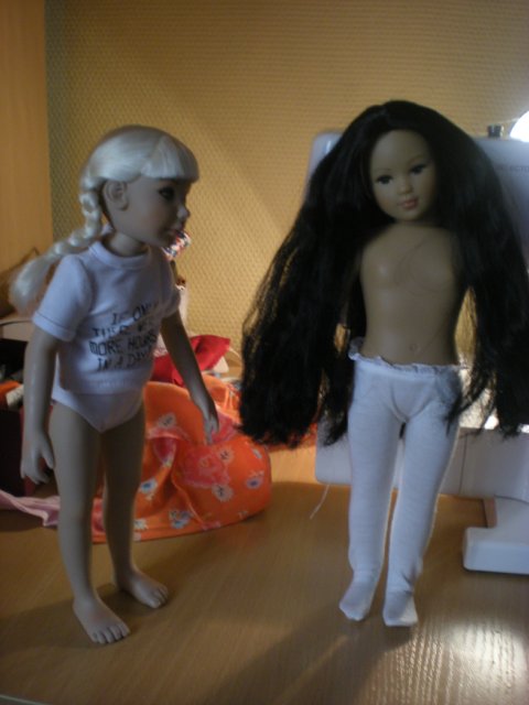 Амин линь и новое кимоно, куколки компании unimax дизайнер Heidi Ott