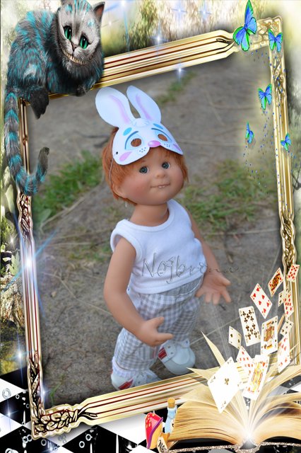 Глава, в которой пьют чай как ненормальные. Кукла Gotz Ханна с собачкой 2013