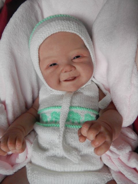 Костюмчик со слониками — Одежда и обувь для кукол своими руками: фото (фото 7)