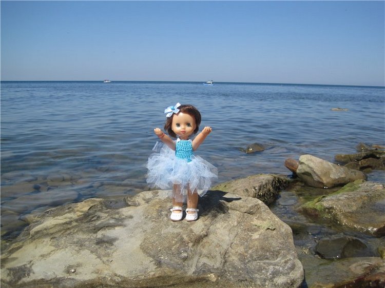 Галчонок и лето. Винтажна куколка СССР Галя