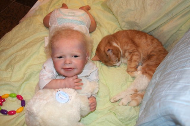 Малыш реборн Сёма — Куклы Реборн (Reborn): работы мастеров (фото 7)