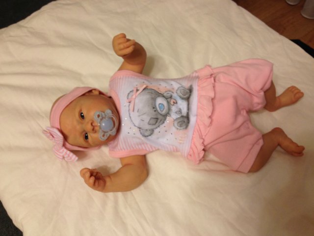 Крошка Мэддисон. Кукла-реборн молд Madisson Andrea Arcello