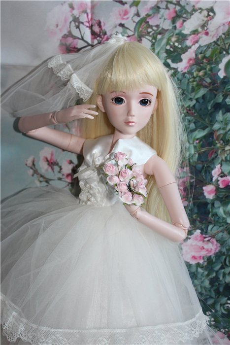 Принц-воин с невестой. Шарнирные куклы "Звезды подиума" новой волны