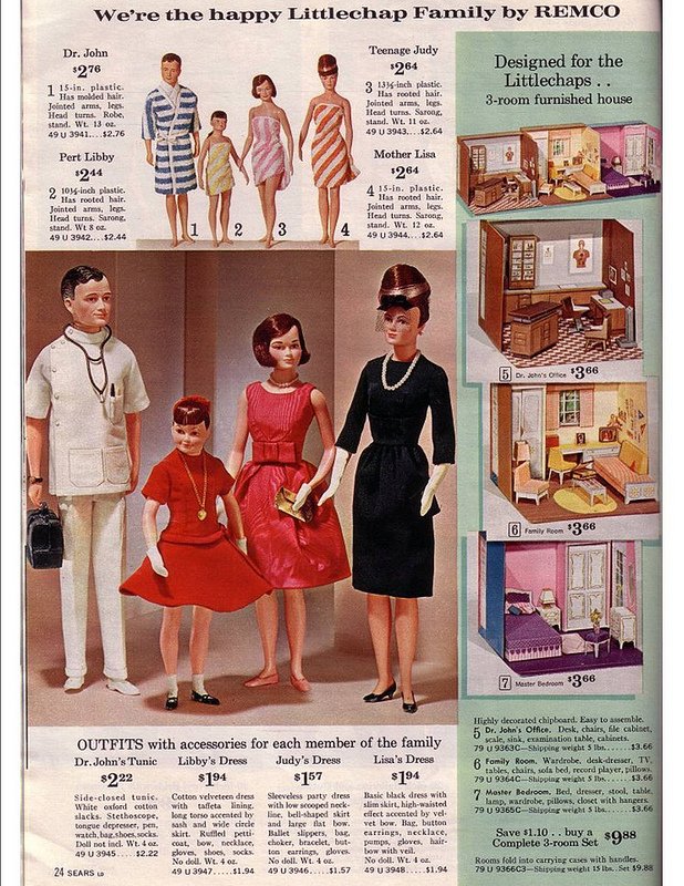 Куклосемья из 60х. Littlechap от фирмы Remco (фото 10)
