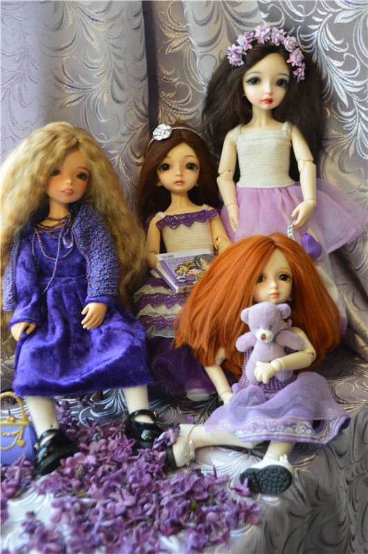 А нам фиолетово! Или у нас новенькая