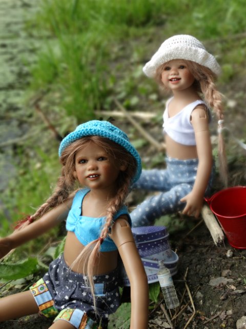 Мои рыбачки — Куклы Annette Himstedt (Аннетт Химстедт): коллекционные (фото 6)