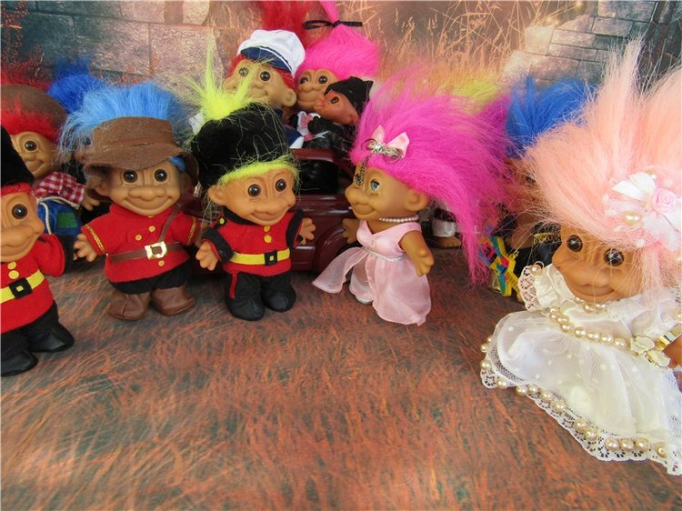 Да здравствуют подарки — Игрушки Тролли (Trolls): винтажные Dam и Russ