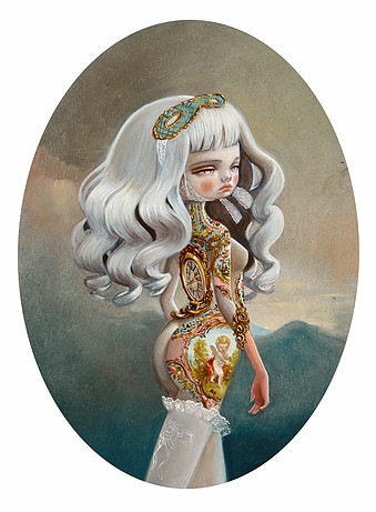 Мрачные и прекрасные куклы художницы Кукула (Kukula) в оригинальных арт иллюстрациях Натали Абрамович. Много фото