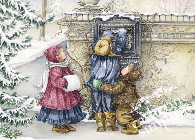 ТРОГАТЕЛЬНЫЕ ИЛЛЮСТРАЦИИ CATHERINE SIMPSON (КЭТРИН СИМПСОН)