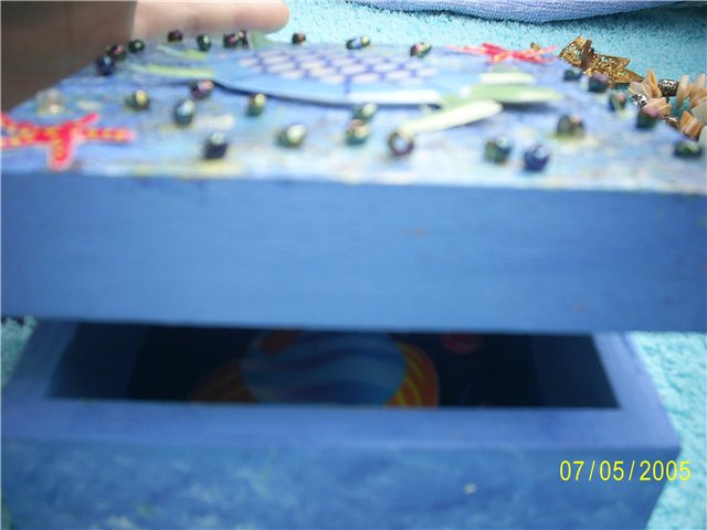 Шкатулка своими руками "Морское Дно"