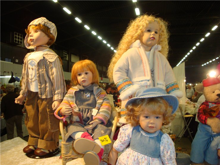Международная выставка кукол в Ahoy Rotterdam (Нидерланды) 28-29 октября 2011 г. Часть вторая | Бэйбики Международная выставка кукол в Ahoy Rotterdam (Нидерланды) 28-29 октября 2011 г. Часть вторая