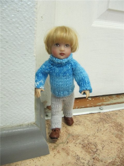 Как Михель на работу к маме ходил. Коллекционная кукла Helen Kish