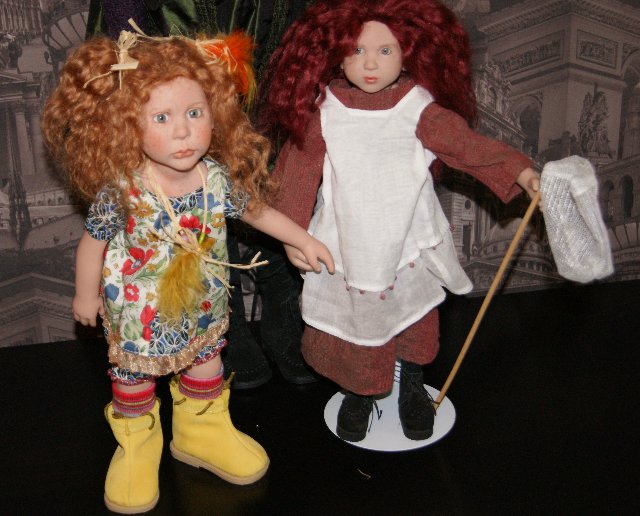 Коллекционная кукла Almalotte и компания - мои любимые рыжики Zwergnase