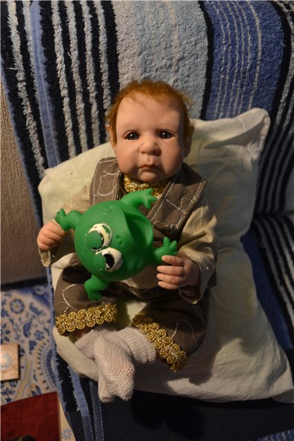 Ну очень серьезный Эльфик ООАК