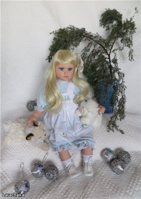 Красоты много не бывает. Редкие коллекционные куклы Cheri McAfooes for Lloyd Middleton. "..беленькие кисоньки..." (фото 5)