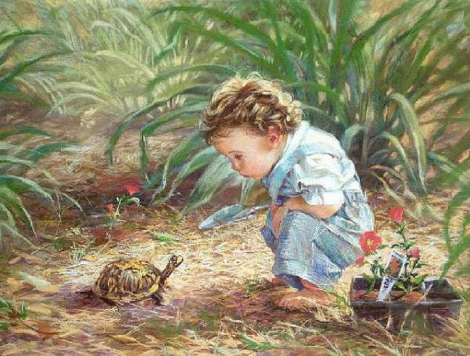 Дети в творчестве Кэтрин Финчер (Kathryn Andrews Fincher)