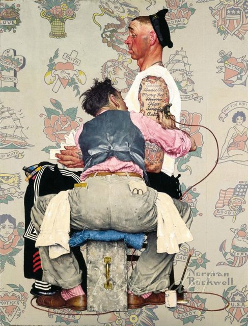 Марк Твен американской живописи. Лиричная и живая старая Америка Нормана Роквелла