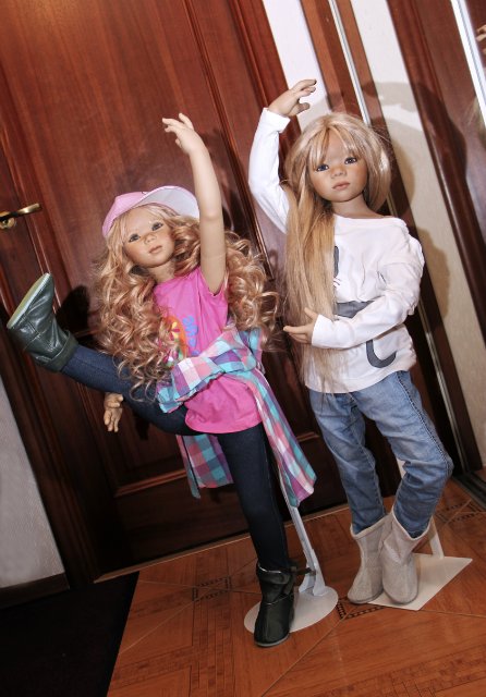 Мои долгожданные девочки Монья и Ла Мей, Annette Himstedt (фото 5)