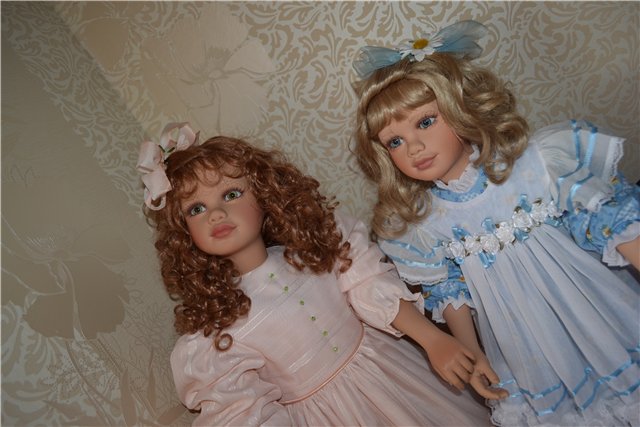 Красота по-американски. Куклы от Вирджинии Тернер - Лейла и Пола