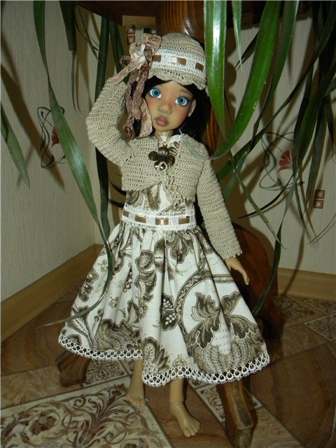 Продолжаем наряжаться, или - если долго мучиться... Kaye Wiggs Hope, BJD (фото 5)