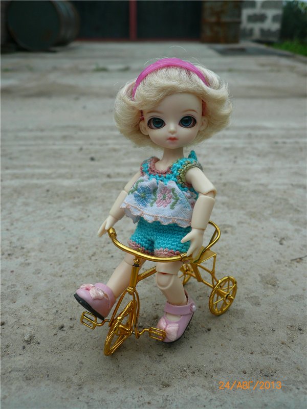 Летние забавы. БЖД куколка - Сосенка Пин
