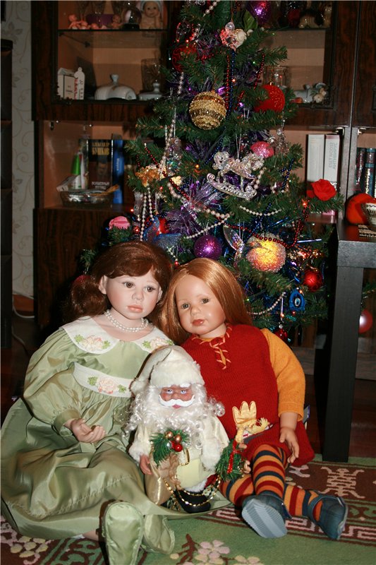 С Новым Годом 2014! Наш третий Новый Год на Бейбиках и моя коллекция кукол