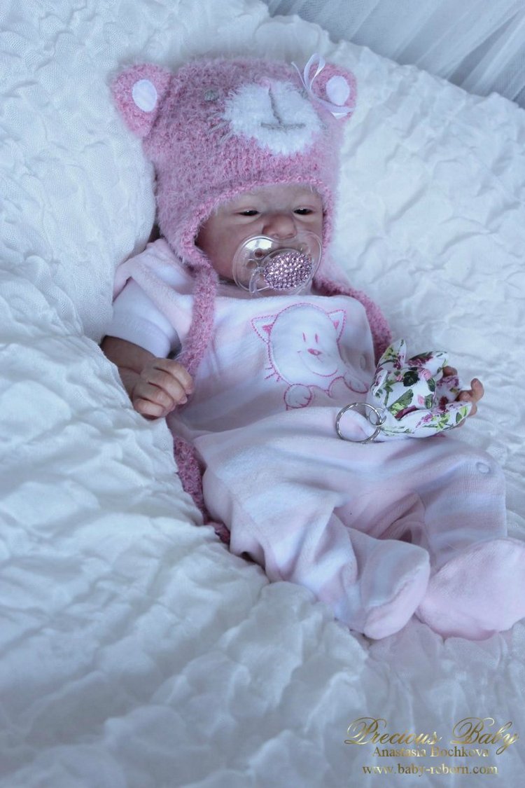 Мой маленький котёнок! Кукла реборн Анастасии Бочковой