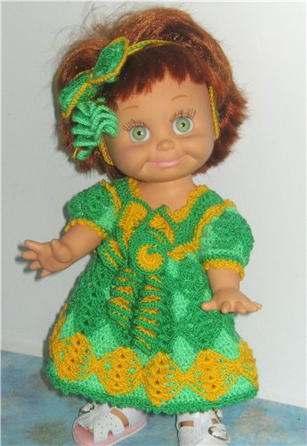 Ох уж эти бантики... Наряды на фэйсинок, паолок, куколок Готц (50 см)