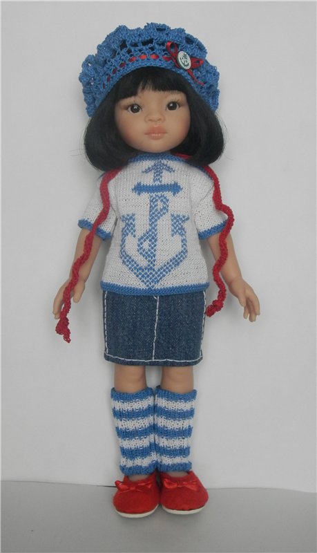 Мои морячки — Одежда и обувь для кукол своими руками: фото (фото 9)