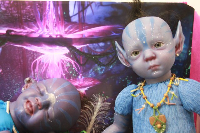 Пахтона(Алиса) аватарёнок, кукла реборн Элины Кудрявцевой