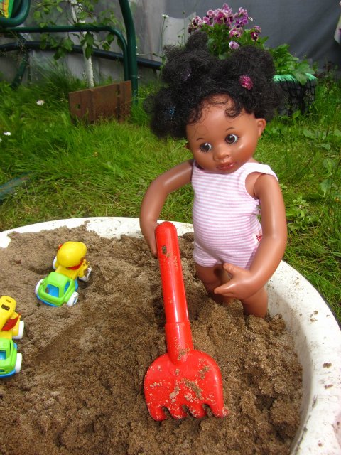 Мишельки на даче. Куклы Rosemarie Anna Muller